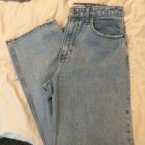 Abercrombie Curve Love Straight Jeans